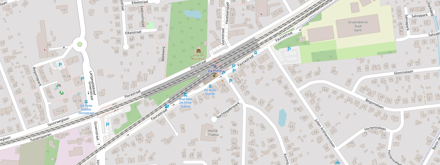 Carte indiquant l'emplacement de Huis 10